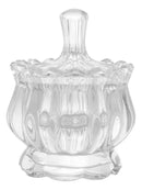 Potiche Bomboniere Baleiro Vidro 11cm Transparente