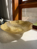 Fruteira dourada com glitter — detalhes do produto
