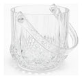 Balde De Gelo Acrílico Transparente Com Alça Design Diamante Incolor