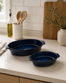 Kit 2 Travessas Assadeiras Degradê em Cerâmica com Alça – Elegância e Versatilidade na Cozinha