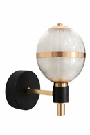 Arandela Moderna Globo Branco com Estrutura Rosê Gold 23x19cm – Bivolt