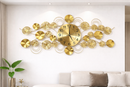 Relógio Decorativo Versailles 3D – 100cm | Dourado Intenso