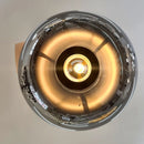 Pendente de Vidro Fumê Oval