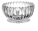 Fruteira de Cristal Centro de Mesa Redonda Requinte 22x12CM Incolor
