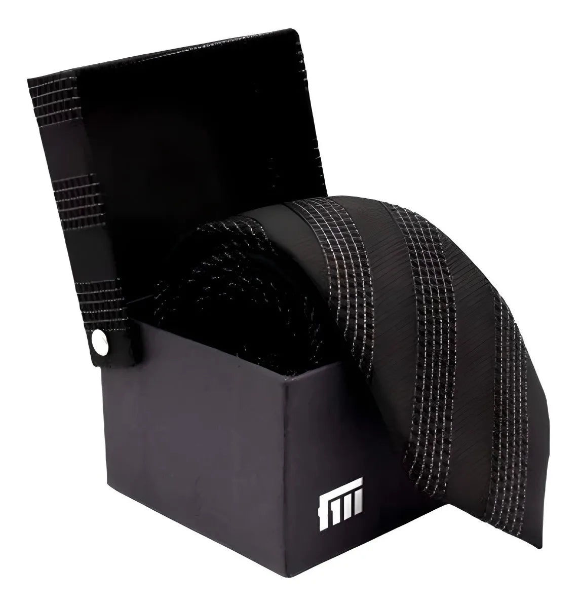 Gravata Masculina 1200 Fios em Microseda Fatto a Mano + Caixa Presente – Luxo 7 cm