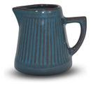 Leiteira de Cerâmica Frisada 1L Azul Acqua Marine – Elegância e Sofisticação na Sua Mesa