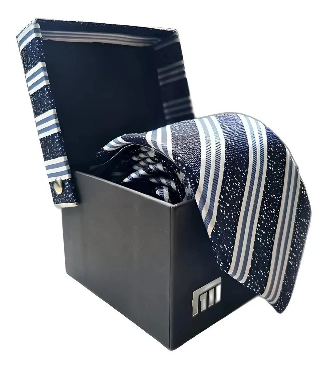 Gravata Masculina 1200 Fios em Microseda Fatto a Mano + Caixa Presente – Luxo 7 cm
