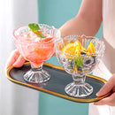 Jogo de Sobremesa em Vidro Design Tropical – 6 Peças 245ML