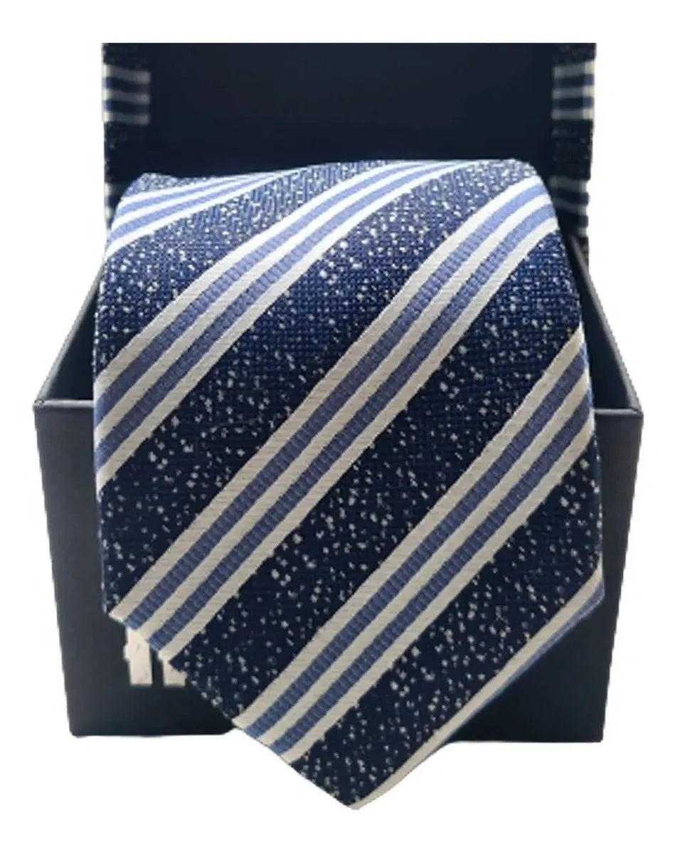 Gravata Masculina 1200 Fios em Microseda Fatto a Mano + Caixa Presente – Luxo 7 cm