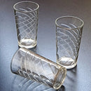 Jogo com 6 Copos de Vidro para Água/Suco 350 ml – Transparente (13 x 7,5 cm)