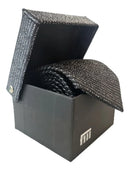 Gravata Masculina 1200 Fios em Microseda Fatto a Mano + Caixa Presente – Luxo 7 cm