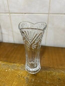 Vaso Decorativo de Vidro Floral Premium Reforçado 17cm Elegante