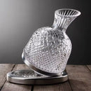 Decanter Vinho 1,5l Vidro Giratório 360°