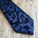 Gravata Azul Fatto A Mano Microseda Super Luxo – Ideal para Padrinhos