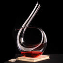 Decanter para Vinho 1,5L em Vidro Lapidado Premium 40x24cm
