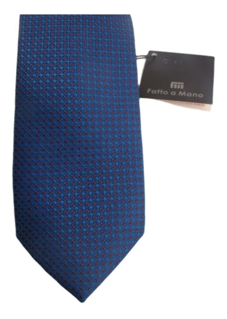 Gravata Fatto A Mano 1200 Fios Microseda – Paleta Azul