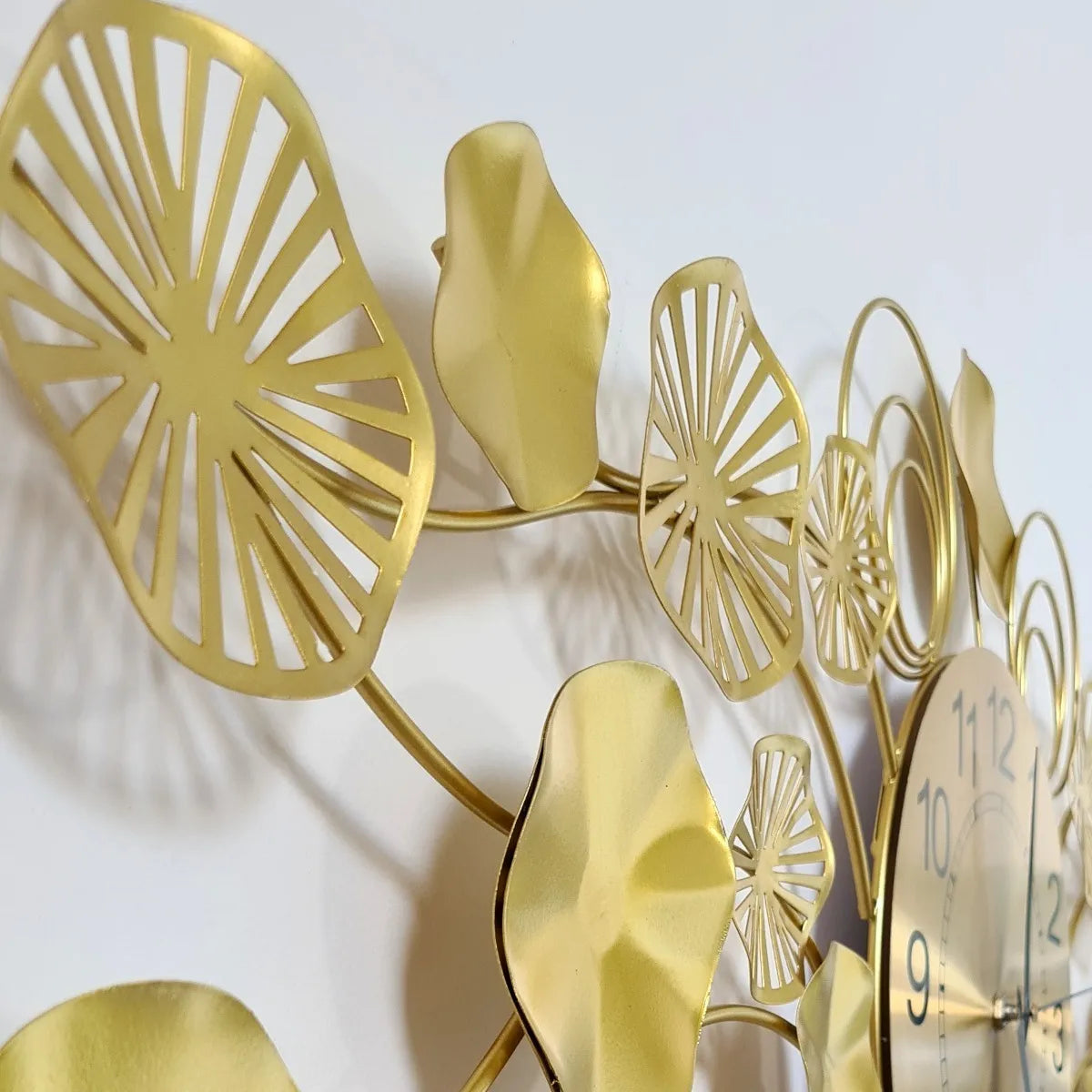 Relógio Decorativo Versailles 3D – 100cm | Dourado Intenso