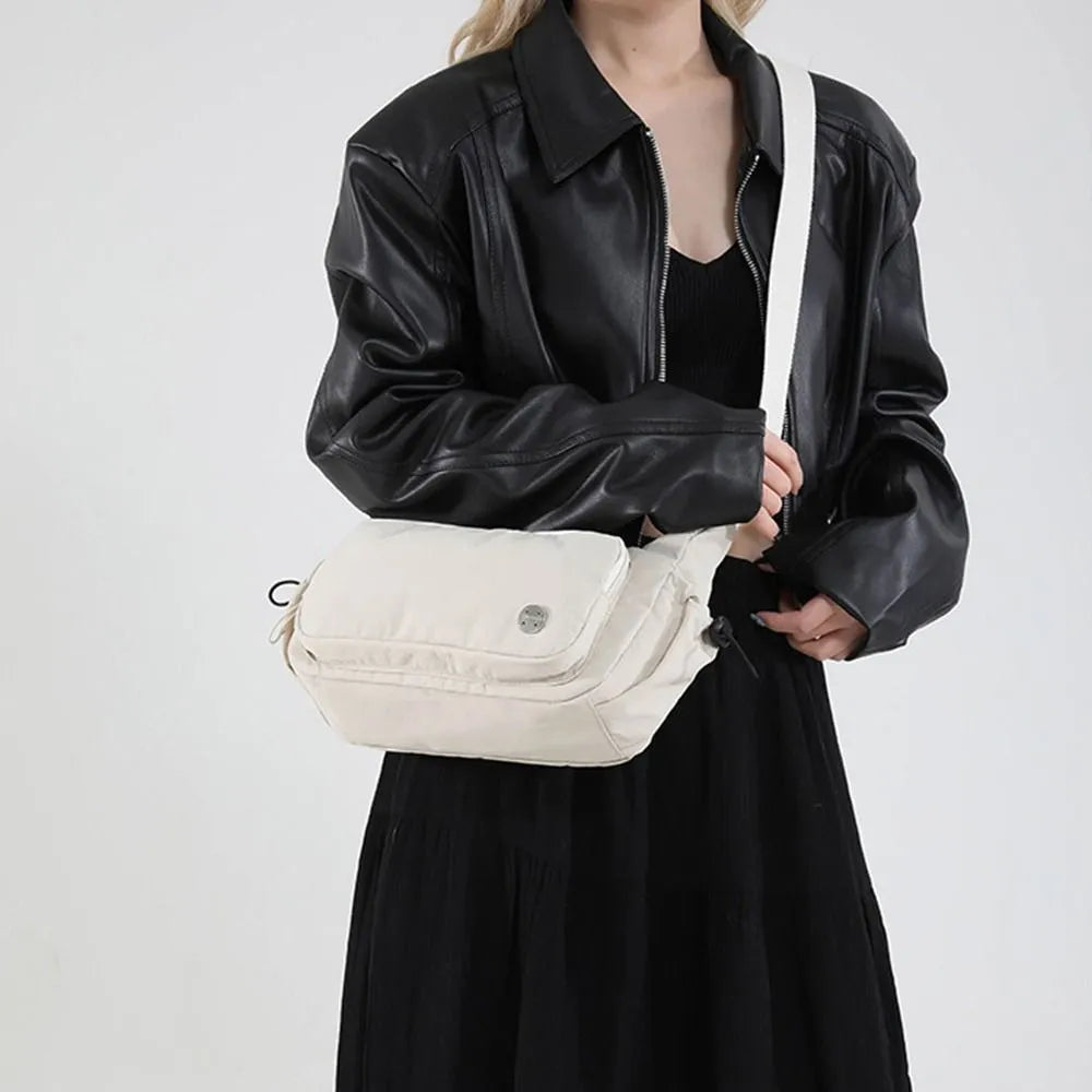 Bolsa Impermeável Grande Sarja Bolsos Interno E Externo Luxo