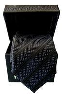 Gravata Masculina 1200 Fios em Microseda Fatto a Mano + Caixa Presente – Luxo 7 cm