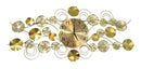Relógio Decorativo Versailles 3D – 100cm | Dourado Intenso
