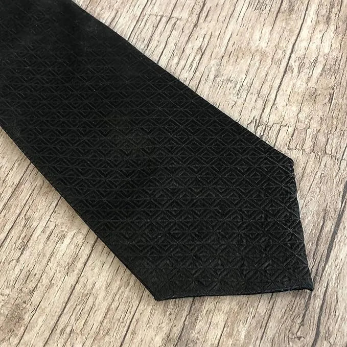 Gravata Preta Fatto A Mano 1200 Fios Microseda