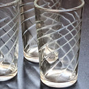 Jogo com 6 Copos de Vidro para Água/Suco 350 ml – Transparente (13 x 7,5 cm)