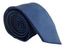 Gravata Azul Marinho Fatto A Mano 1200 Fios Microseda – Modelo Azul30