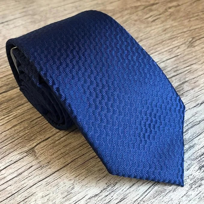 Gravata Azul Fatto A Mano Microseda Super Luxo – Ideal para Padrinhos