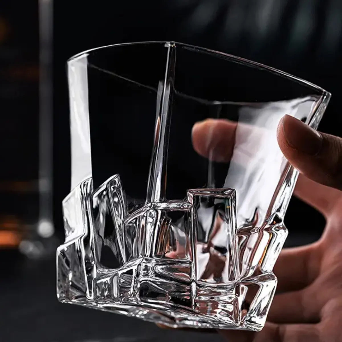 Jogo De Copo Vidro 6unid Whisky Licor 300ml Edição Limitada Transparente