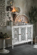 Buffet Aparador Kyoto Branco – 110 × 40 × 91 cm – imagem 2