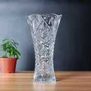 Vaso de Vidro Decorativo para Flores e Interiores – 23 x 13 cm | Transparente