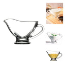 Molheira de Vidro com Alça 250ml Elegante para Servir Molhos 20cm