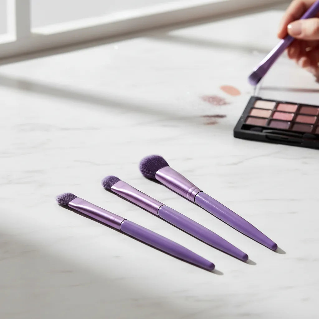 Conjunto de Pincéis para Olhos e Sobrancelhas