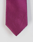 Gravata Slim Fúcsia 100% Poliéster – Falso Liso