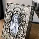 Porta-Retrato Imperial Prateado para Foto 7 × 12 cm