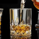 🥃 Copo de Whisky em Vidro 200ml – Jogo 6 Peças Design Europeu