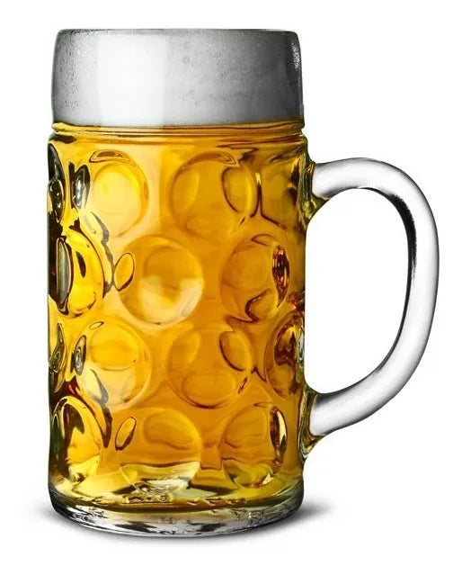 Caneca de Chopp Cerveja Tradicional Estilo Alemão 1L – Modelo Oktoberfest