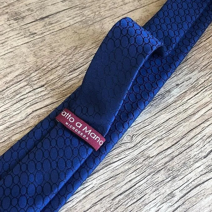 Gravata Azul Fatto A Mano Microseda Super Luxo – Ideal para Padrinhos