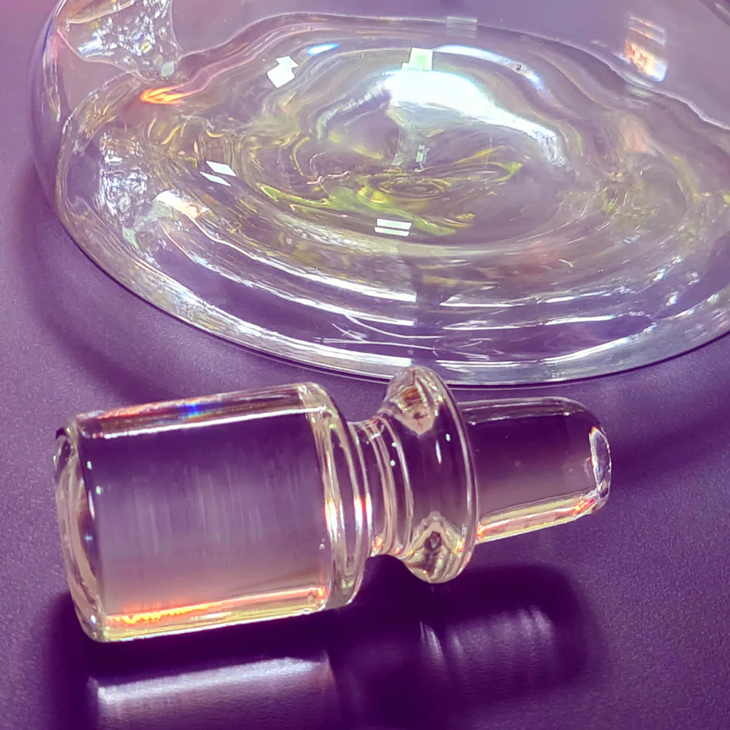 Garrafa Decanter de Vidro Luxo com Tampa 1200ml – Incolor