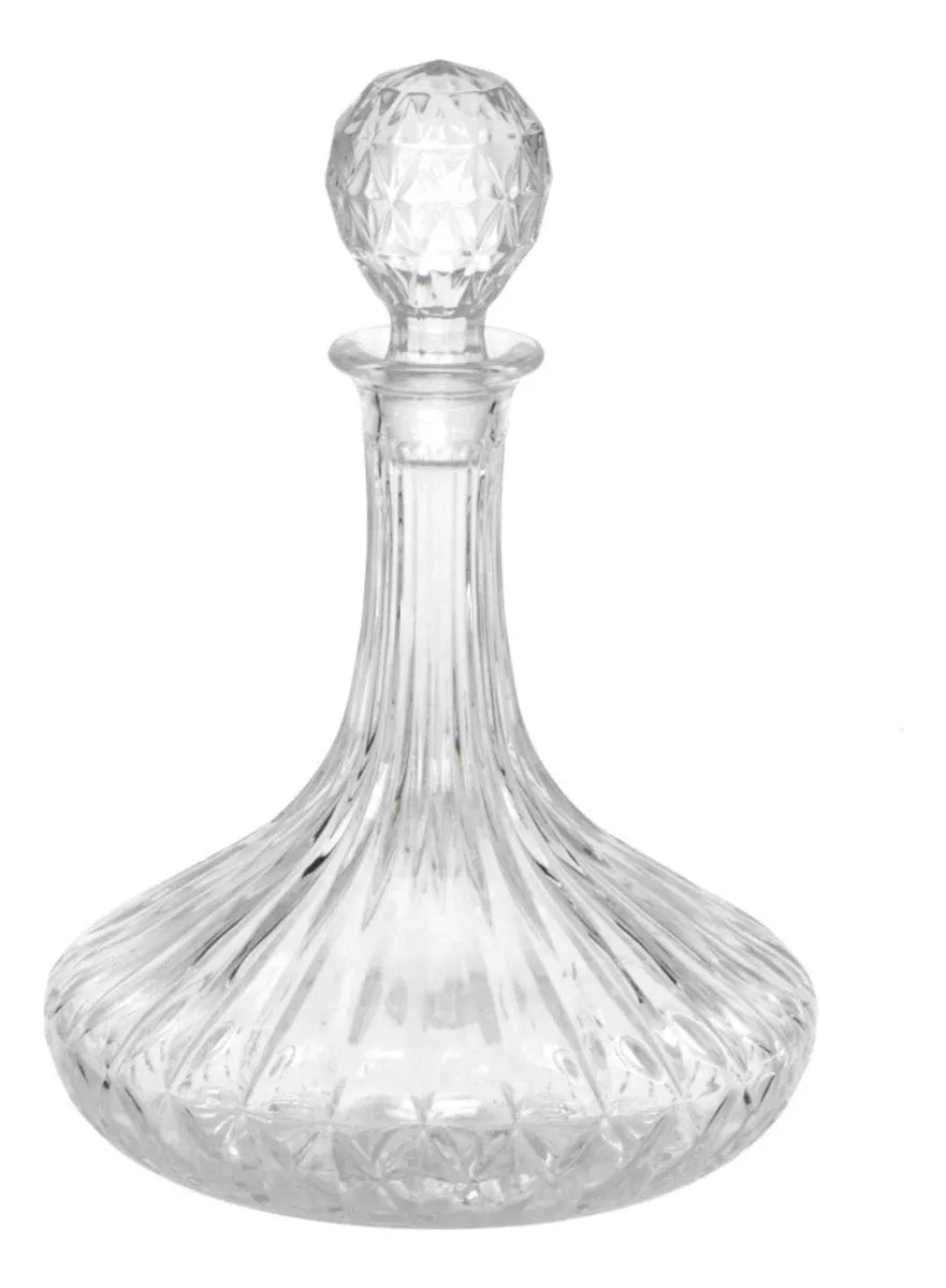 Decanter de Vidro para Whisky e Licor 900ml – Edição Limitada Luxo