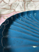 Bandeja Petisqueira Fundo do Mar em Cerâmica 30cm – Elegância e Estilo para Servir