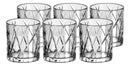 Jogo De Copo Whisky Licor com 6 Peças Vidro 315ML