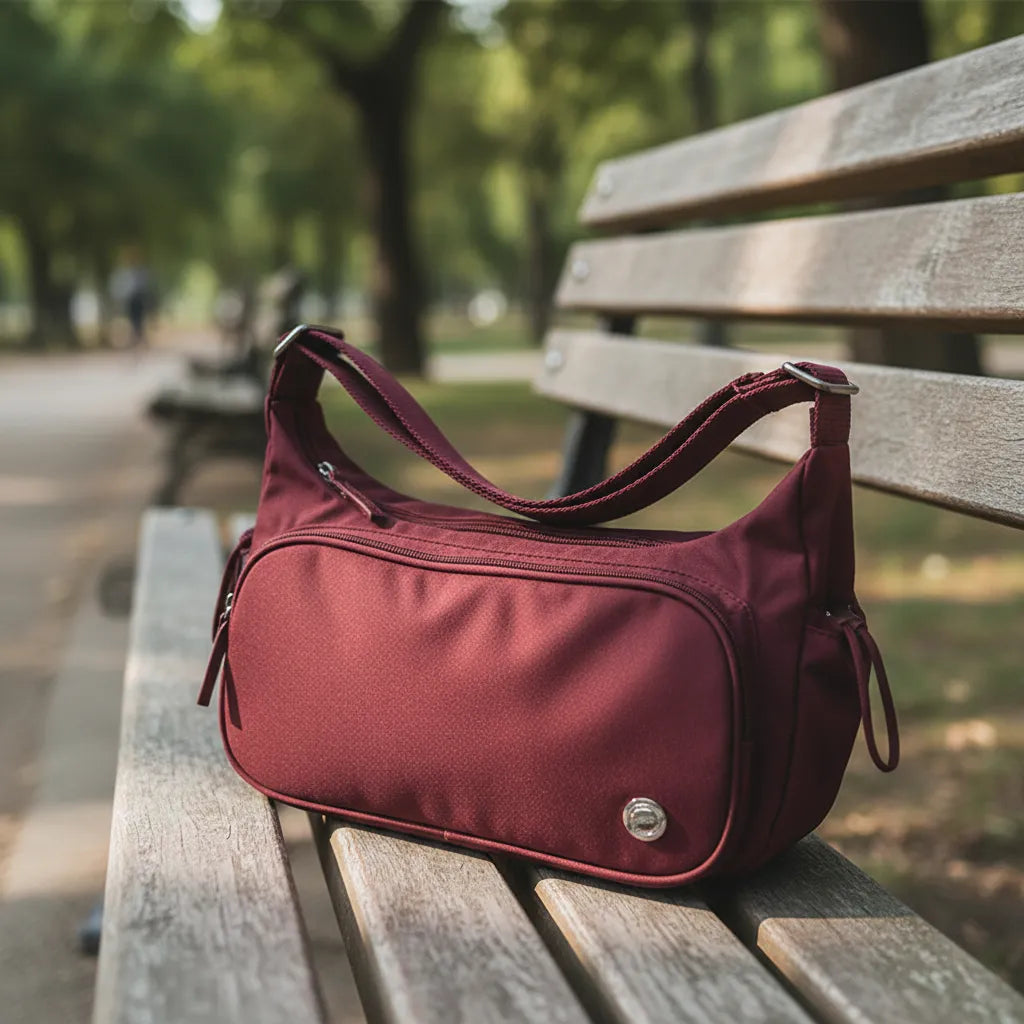 Bolsa Impermeável Grande Sarja Bolsos Interno E Externo Luxo