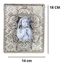 Porta-Retrato Imperial Prateado para Foto 7 × 12 cm