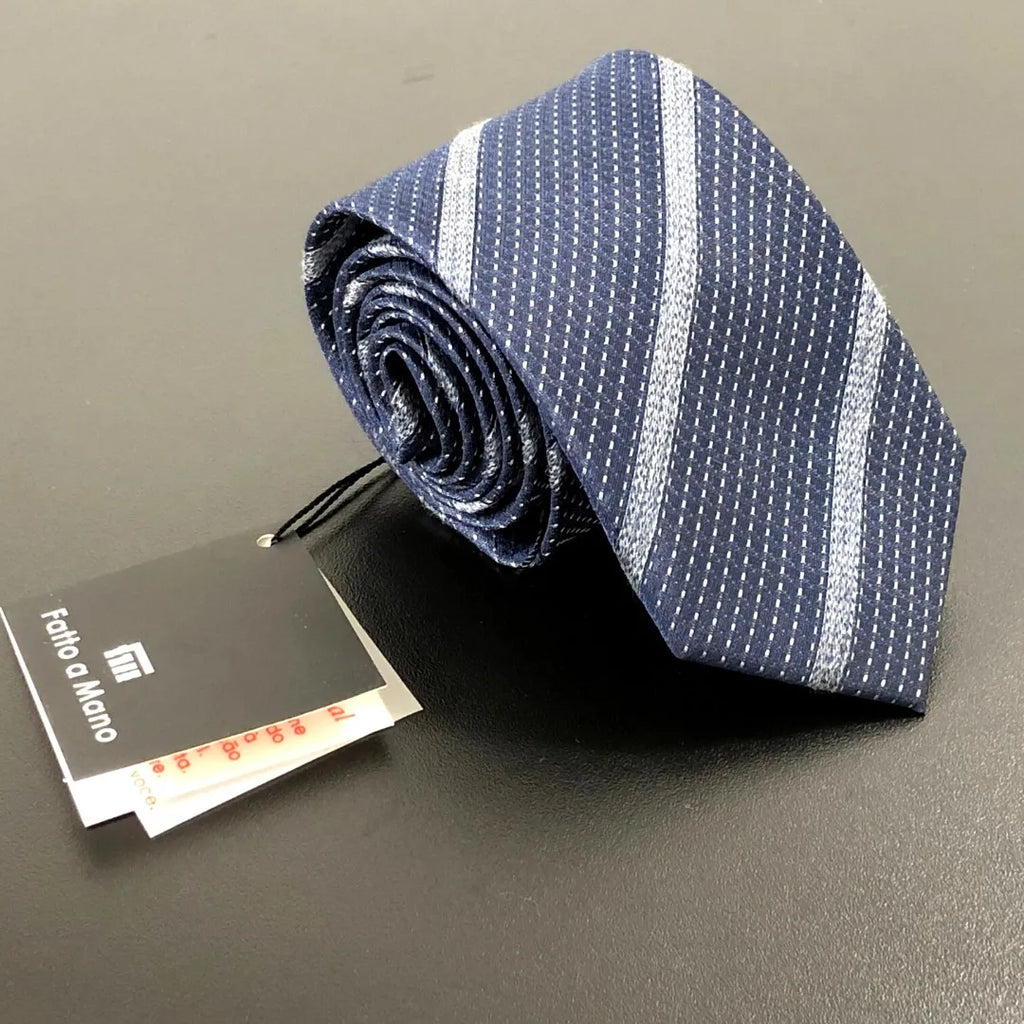 Gravata Fatto A Mano 1200 Fios Microseda – Paleta Azul