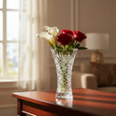Vaso de Vidro Decorativo para Flores e Interiores – 23 x 13 cm | Transparente
