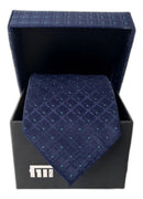 Gravata Masculina 1200 Fios em Microseda Fatto a Mano + Caixa Presente – Luxo 7 cm