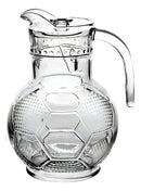 Jarra de Vidro Bola de Futebol com Tampa – 1800ml Incolor