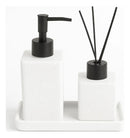 Kit Lavabo Completo Branco 3 Peças em Cerâmica