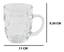 Jogo com 6 CoposTransparentes 300ml 9,5 X 8